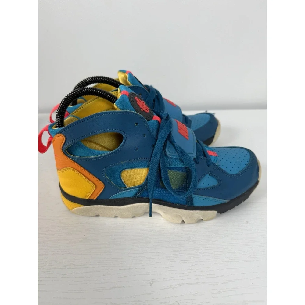 Nike Air Trainer Huarache Green Abyss Blue Lagoon Size‎ 5.5 Youth Shoes Sneakers